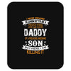 Super Cool Daddy Of A Freaking Awesome Son Mousepad
