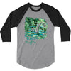 water lilies and nessy 3/4 Sleeve Shirt