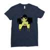 zombie burger 2 Ladies Fitted T-Shirt