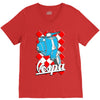 funny vespa chequer board, ideal gift or birthday present V-Neck Tee