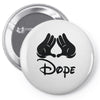 mickey mouse sexy dope Pin-back button