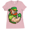 happy saint patrick day Ladies Fitted T-Shirt