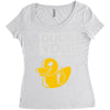 duck you Women's Triblend Scoop T-shirt