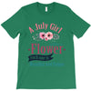 A July Girl Like A Flowers T-Shirt