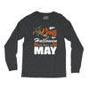 Halloween Kings Are Born In May Long Sleeve Shirts