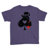 poker hat ace of spades Youth Tee