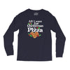 all i want for christmas is pizza Long Sleeve Shirts