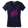 haunter carnage mash up Women's V-Neck T-Shirt