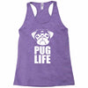 pug life dog tee new Racerback Tank