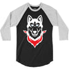Siberian Husky 3/4 Sleeve Shirt