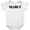 killing it bullet Baby Bodysuit