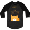 cattfeine mug 3/4 Sleeve Shirt