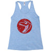Red Dinosaur Racerback Tank