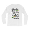 pumpkin spice hocus pocus and cozy sweaters Long Sleeve Shirts