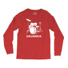 drummer drum kit indie rock music Long Sleeve Shirts