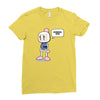 bummer, man Ladies Fitted T-Shirt