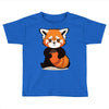 red fox 3 Toddler T-shirt
