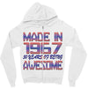 made in 1967 50 years of being awesome Zipper Hoodie