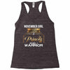 november  girl is a perfect combination of princess and warrior Racerback Tank