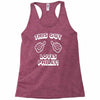 this guy loves philly Racerback Tank