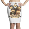 sloth motion Pencil Skirts