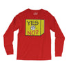 yes our no Long Sleeve Shirts