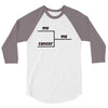 me me and cancer 3/4 Sleeve Shirt