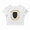 wakanda forever Crop Top