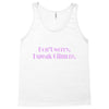 i speak gilmore rectangle Tank Top