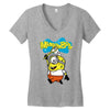 minion bob Women's V-Neck T-Shirt