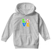 love baseball neon rhinestuds Youth Hoodie