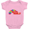 racing rainbow Baby Onesie