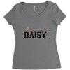 Daisy Women's Triblend Scoop T-shirt