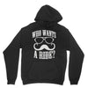 who wants to ride Hoodie