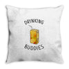 Drinking Buddies Juice Throw Pillow