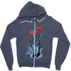 running wild Zipper Hoodie