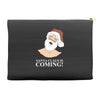 santa is coming Accessory Pouches