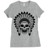 skull Ladies Fitted T-Shirt