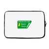 gps logo free exit 63 beach haven Laptop sleeve