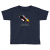 never give up poster Toddler T-shirt