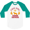 This Girl Loves Her German Shepherd 3/4 Sleeve Shirt