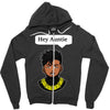 Killmonger Hey Auntie Zipper Hoodie