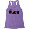 let's rock Racerback Tank