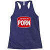 as seen in porn Racerback Tank