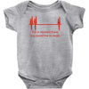 for a moment there you bored me to death Baby Onesie