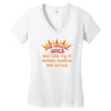sarcastic sunshine Women's V-Neck T-Shirt