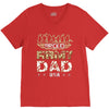 proud army dad V-Neck Tee