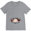 August Peeking Out Asian Baby Boy V-Neck Tee