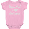 mermaid hair Baby Onesie