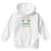 ugly dinosaur christmas Youth Hoodie